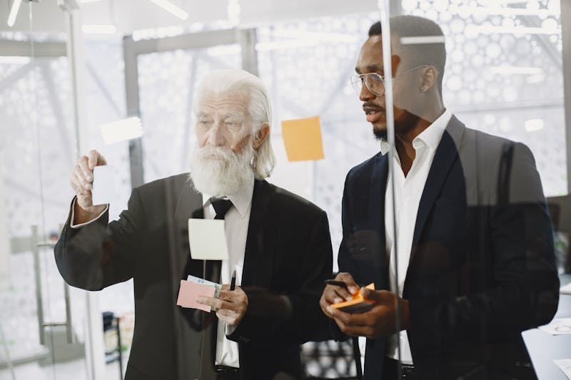 A South African management practitioner at work.